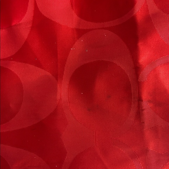 Coach Signature Getaway Nylon Tote Bag Set Orange - Picture 8 of 10